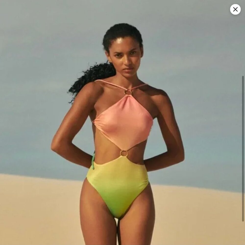 NWT Baobab Kira One Piece Swimsuit NEW Small